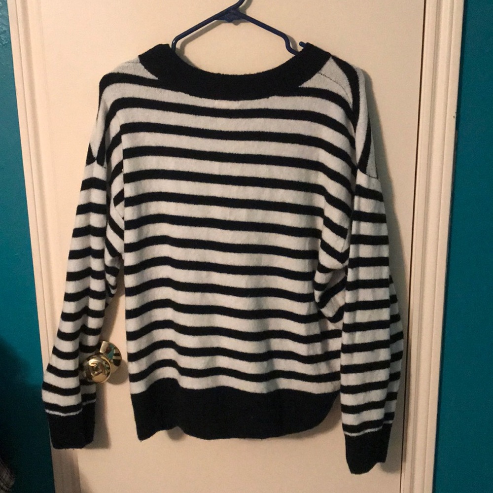 Black and white stripped sweater from H&M
